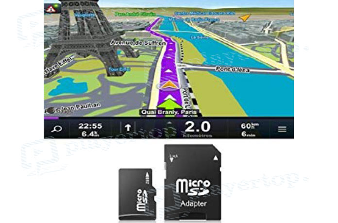 Carte SD GPS pour autoradio